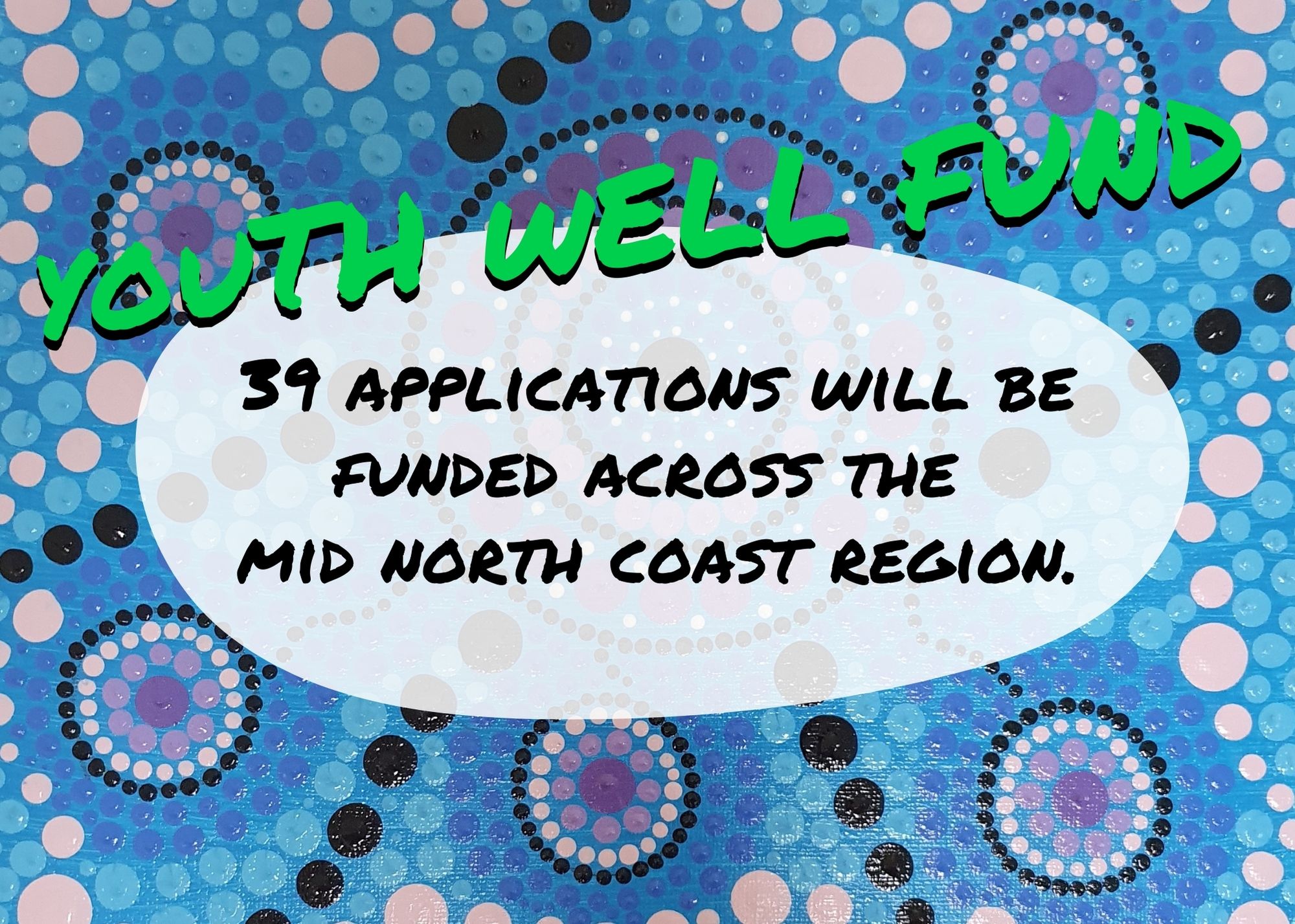 youth well fund - 39 applications will be funded across the region